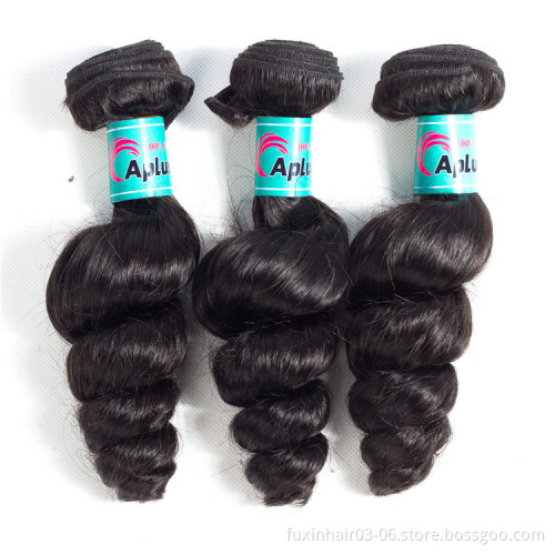 Qingdao Supplies Loose Wave Virgin Super Double Drawn Cuticle Aligned Hair Ali Express 10 a Grade 50 Inch Chinese Hair